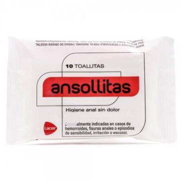 Ansollitas Higiene Anal 10 Toallitas Ansollitas Higiene Anal 10 Toallitas