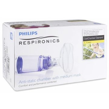 Philips Respirionics Mascara Inalacion Diamond Infantil de 1-5 años Philips Respirionics Mascara Inalacion Diamond Infantil de 1-5 años