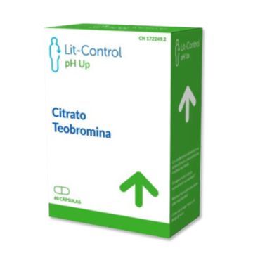 Lit Control PH Up Citrato Teobromina 60Caps Lit Control PH Up Citrato Teobromina 60Caps