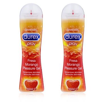 Durex Play Fresa Lubricante Intimo Duplo 2x50ml Durex Play Fresa Lubricante Intimo Duplo 2x50ml