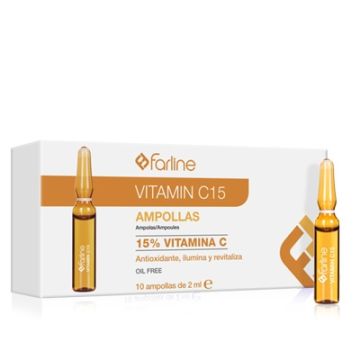 Farline Vitamin C15 Ampollas 10 Uds Farline Vitamin C15 Ampollas 10 Uds