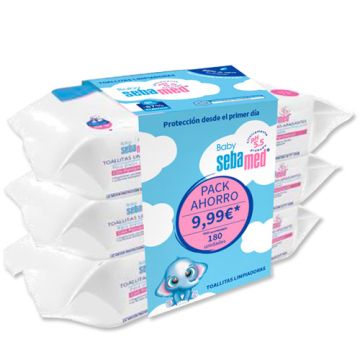 Sebamed Baby Toallitas Limpiadoras Triplo 3x72 Uds Sebamed Baby Toallitas Limpiadoras Triplo 3x72 Uds