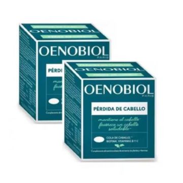 Oenobiol Capilar Perdida Cabello Duplo 2x60Caps Oenobiol Capilar Perdida Cabello Duplo 2x60Caps