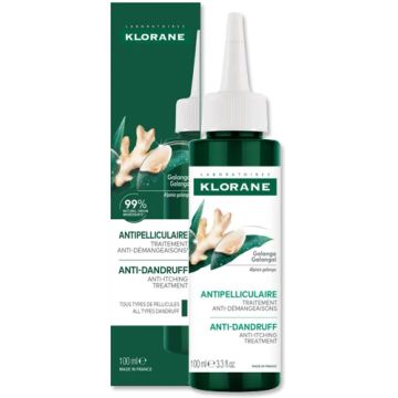Klorane Tratamiento Anticaspa Sin Aclarado Galanga 100ml Klorane Tratamiento Anticaspa Sin Aclarado Galanga 100ml