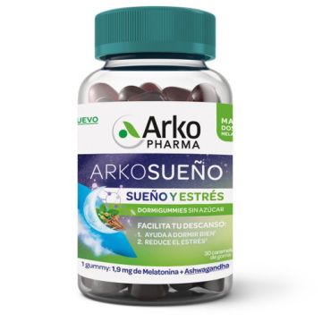 Arkosueño Dormigummies Sueño y Estres 30 Gominolas Arkosueño Dormigummies Sueño y Estres 30 Gominolas