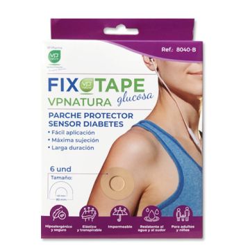 Vp Natura Fixtape Parche Glucosa Beige 6Uds Vp Natura Fixtape Parche Glucosa Beige 6Uds