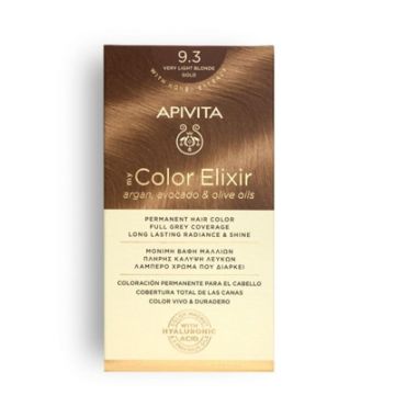 Apivita Tinte Permanente 9.3 Rubio muy Claro Dorado Apivita Tinte Permanente 9.3 Rubio muy Claro Dorado