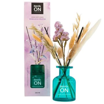 Betres On Ambientador Mikado Vainilla y Violetas 100ml Betres On Ambientador Mikado Vainilla y Violetas 100ml