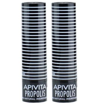 Apivita Lip Care Propoleo Duplo 2x4.4gr Apivita Lip Care Propoleo Duplo 2x4.4gr