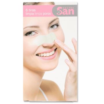Dr. San Nose Pore Tiras Limpiadoras Poros 12Uds Dr. San Nose Pore Tiras Limpiadoras Poros 12Uds