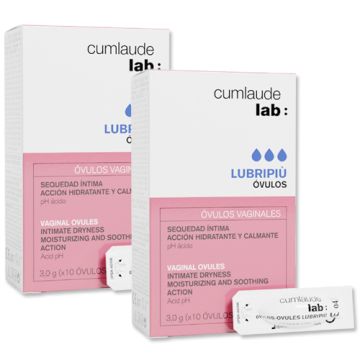 Cumlaude Lab Lubripiu Ovulos Duplo 2x10Uds Cumlaude Lab Lubripiu Ovulos Duplo 2x10Uds