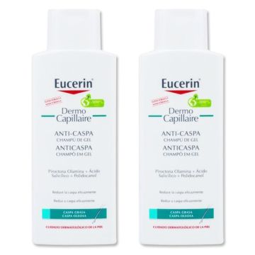 Eucerin Champu Anticaspa Grasa Duplo 2x250ml Eucerin Champu Anticaspa Grasa Duplo 2x250ml