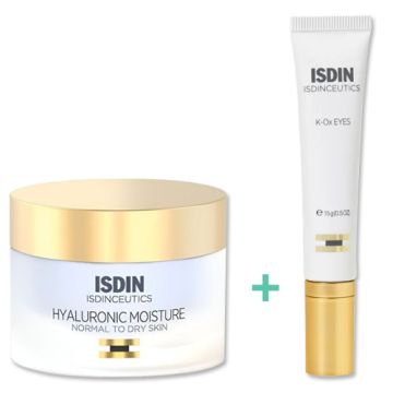Isdinceutics Prevent Hyaluronic Piel Nor-Sec 50g + K-Ox Eyes 15gr Isdinceutics Prevent Hyaluronic Piel Nor-Sec 50g + K-Ox Eyes 15gr