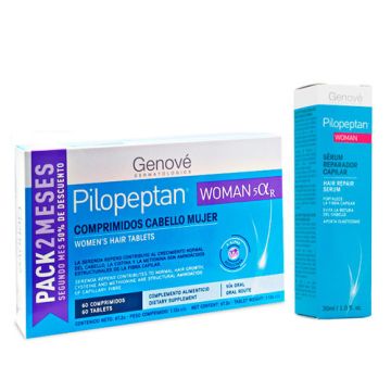 Pilopeptan Woman 5 Alfa R 60Comp + Serum Reparador 30ml Pilopeptan Woman 5 Alfa R 60Comp + Serum Reparador 30ml