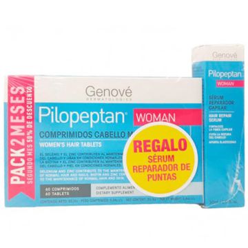 Pilopeptan Woman 60Comp + Serum Reparador 30ml Pilopeptan Woman 60Comp + Serum Reparador 30ml