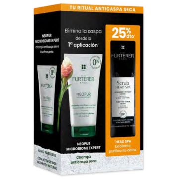 Rene Furterer Neopur Champu Anticaspa Seca 150ml + Scrub 150ml Rene Furterer Neopur Champu Anticaspa Seca 150ml + Scrub 150ml