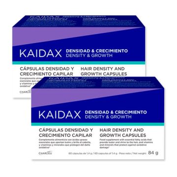 Kaidax Densidad y Crecimiento Capilar Duplo 2x60Caps Kaidax Densidad y Crecimiento Capilar Duplo 2x60Caps