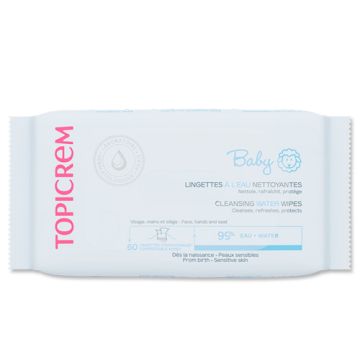 Topicrem Baby Toallitas al Agua 60Uds Topicrem Baby Toallitas al Agua 60Uds