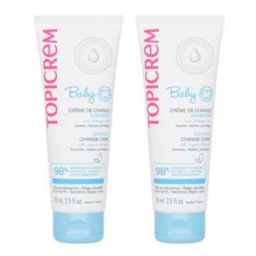 Topicrem Baby Crema Pañal Duplo 2x75ml Topicrem Baby Crema Pañal Duplo 2x75ml