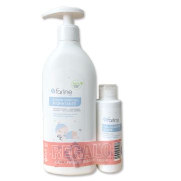 Farline Bebe Locion Corporal 400ml + Gel-Champu 100ml Farline Bebe Locion Corporal 400ml + Gel-Champu 100ml