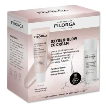Filorga Oxygen-Glow CC Cream Spf30 40ml + Agua Micelar 50ml Filorga Oxygen-Glow CC Cream Spf30 40ml + Agua Micelar 50ml