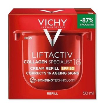 Vichy LiftActiv Collagen Specialist 16 Crema Spf50 Recarga 50ml Vichy LiftActiv Collagen Specialist 16 Crema Spf50 Recarga 50ml