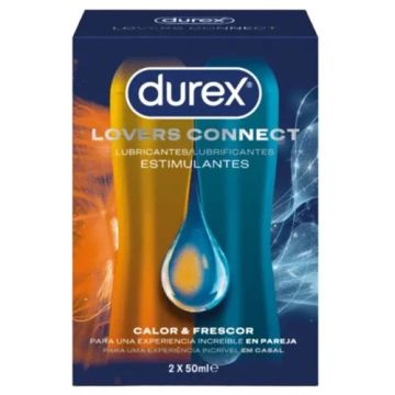 Durex Lovers Connect Lubricantes Estimulantes 2x50ml Durex Lovers Connect Lubricantes Estimulantes 2x50ml