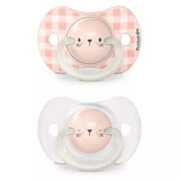 Suavinex Chupete Fisiologico Noche 0-6m Suavinex Chupete Fisiologico Noche 0-6m