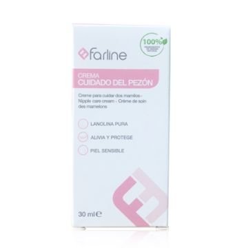Farline Crema Cuidado del Pezon 30ml Farline Crema Cuidado del Pezon 30ml