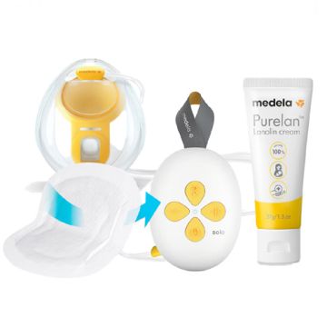 Medela Extractor Solo Manos Libres + Purelan 37gr + Discos 30Uds Medela Extractor Solo Manos Libres + Purelan 37gr + Discos 30Uds