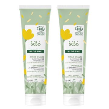 Klorane Bebe Crema Pañal Duplo 2x100ml Klorane Bebe Crema Pañal Duplo 2x100ml